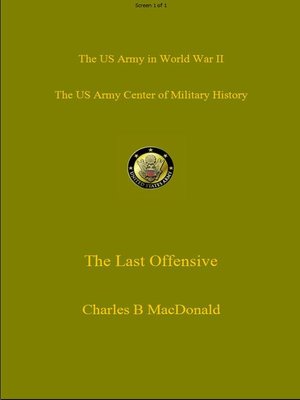 cover image of The Last Offensive
